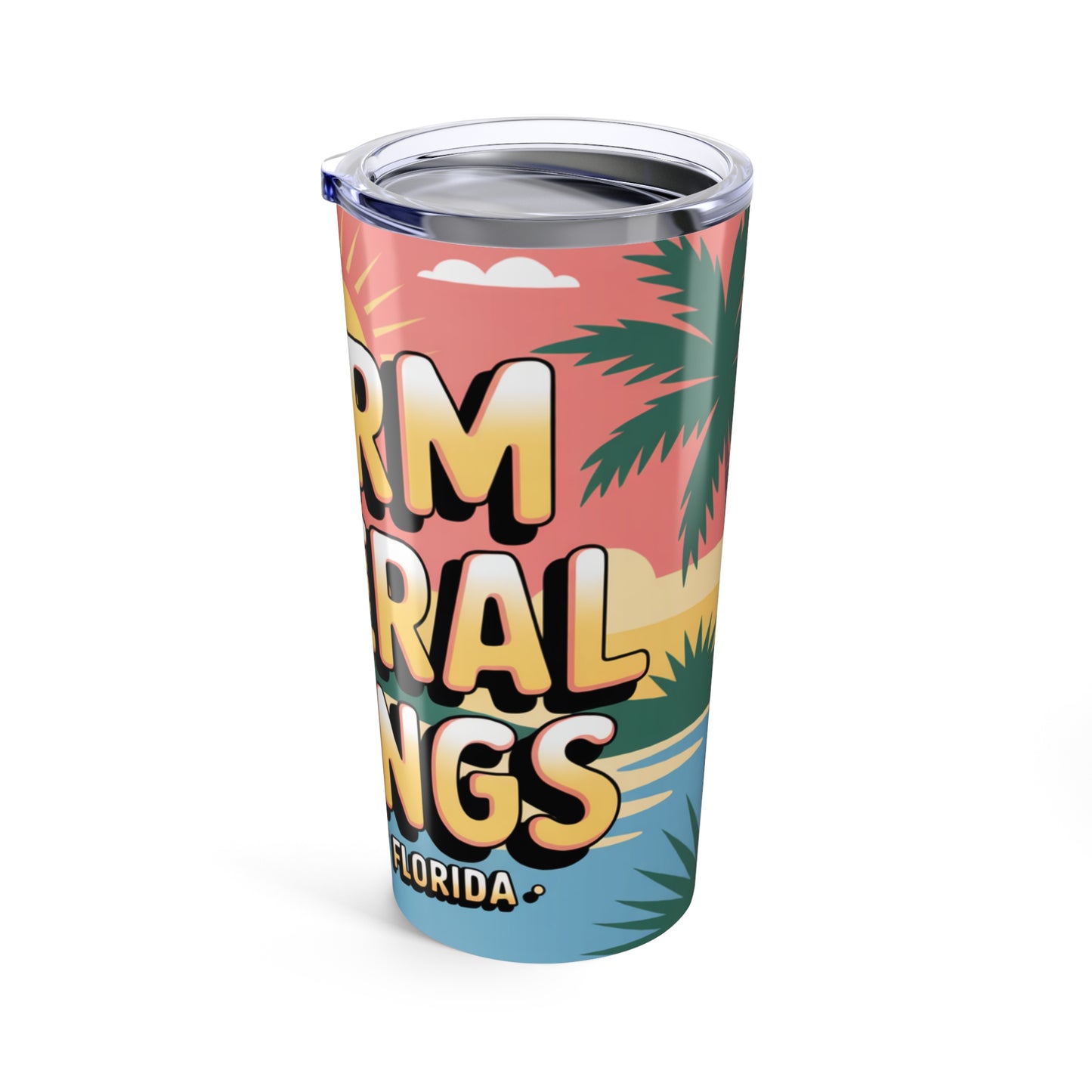 Warm Mineral Springs North Port Florida Sunset Tumbler