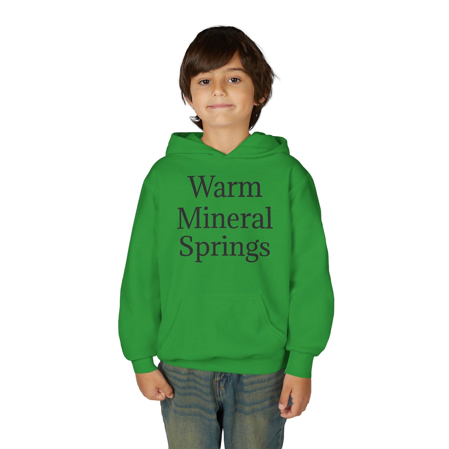 Kids Warm Mineral Springs Hoodie Sweatshirt – Cozy Florida Souvenir Apparel
