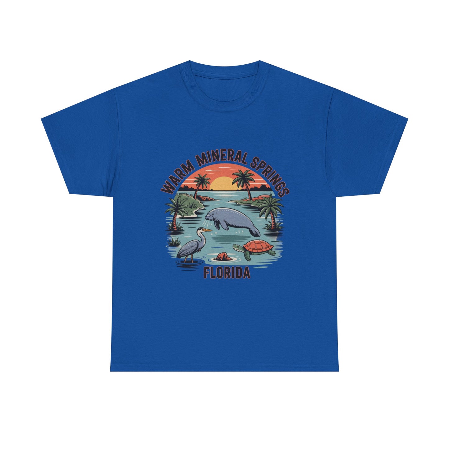 Warm Mineral Springs Florida Wildlife Scene T-Shirt