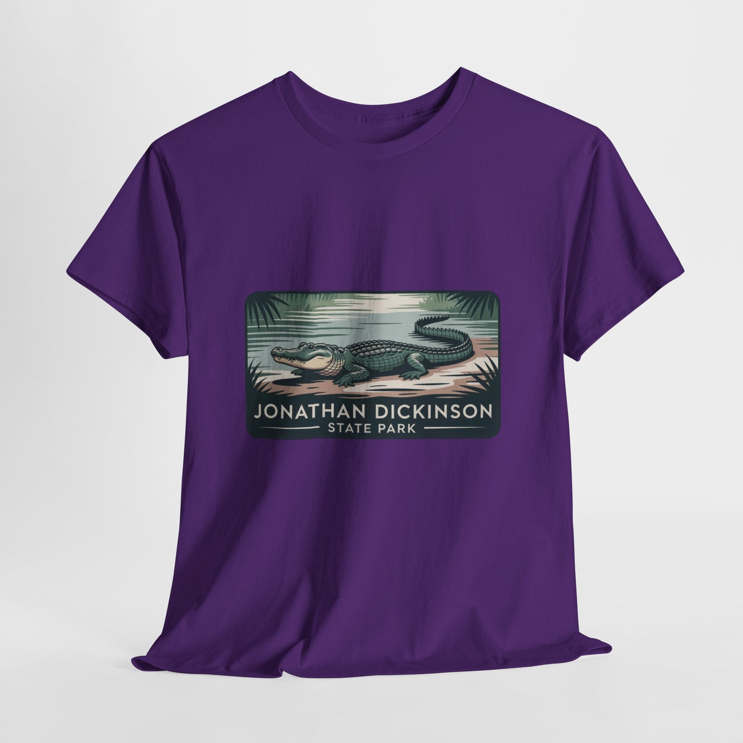 Alligator Badge T-Shirt – Jonathan Dickinson State Park Florida Wildlife Tee