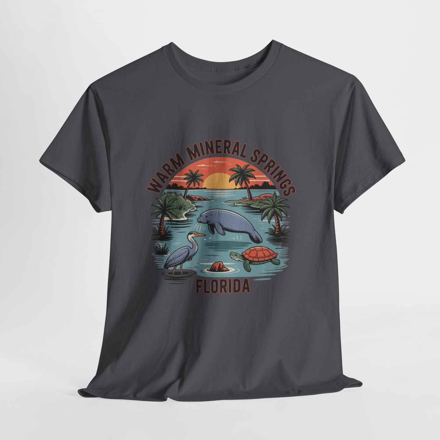 Warm Mineral Springs Florida Wildlife Scene T-Shirt