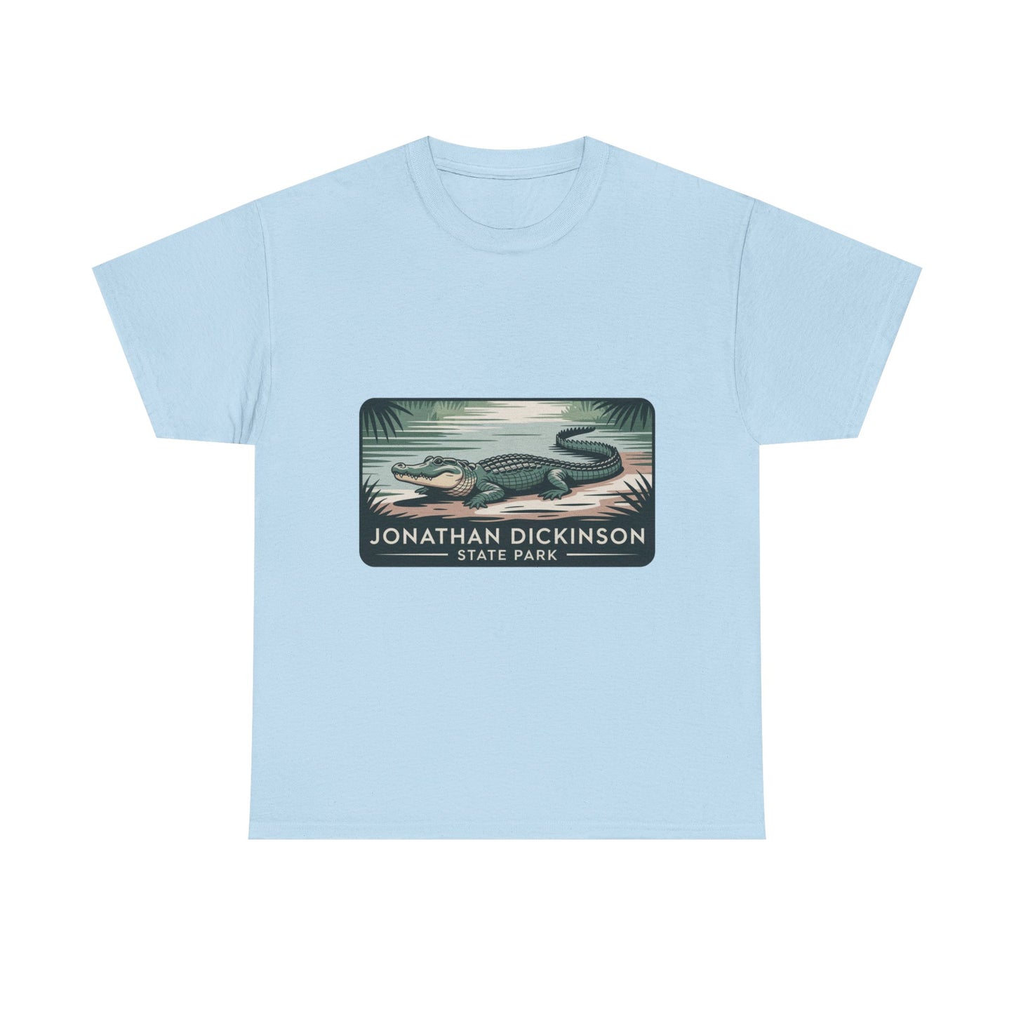 Alligator Badge T-Shirt – Jonathan Dickinson State Park Florida Wildlife Tee