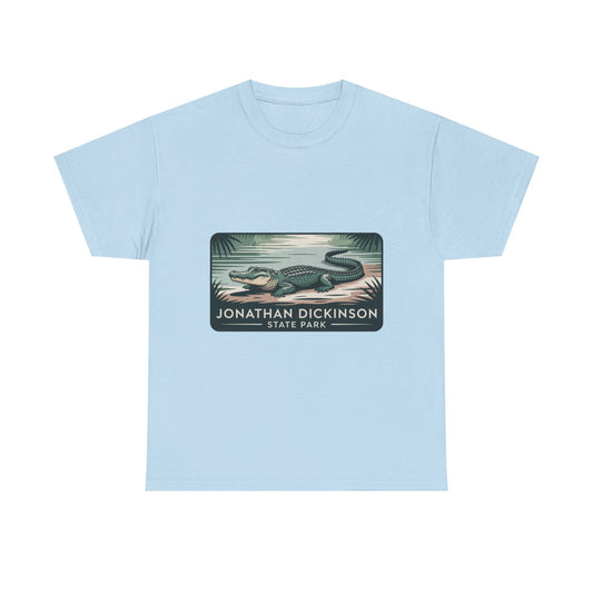 Alligator Badge T-Shirt – Jonathan Dickinson State Park Florida Wildlife Tee