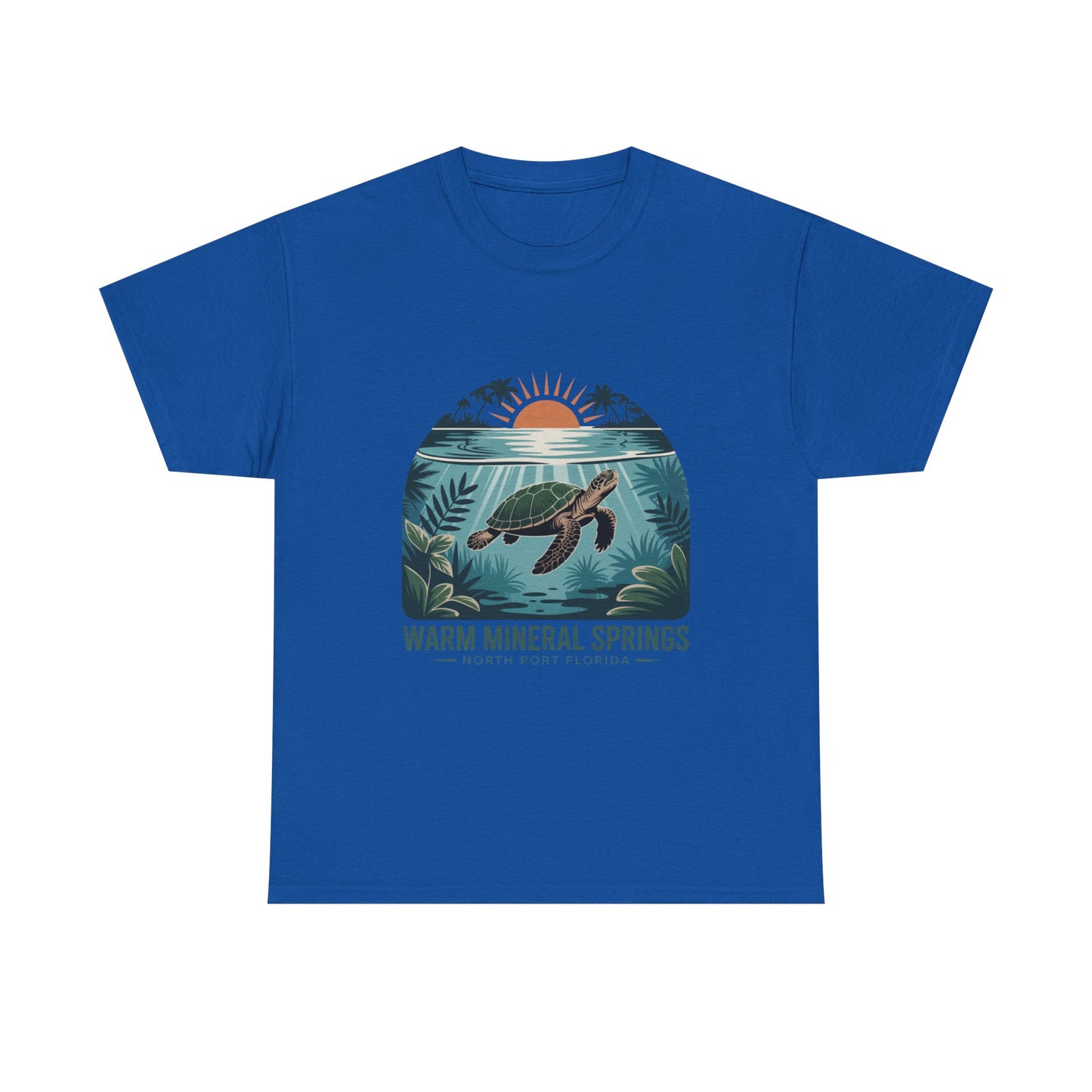 Warm Mineral Springs North Port Florida Turtle T-Shirt