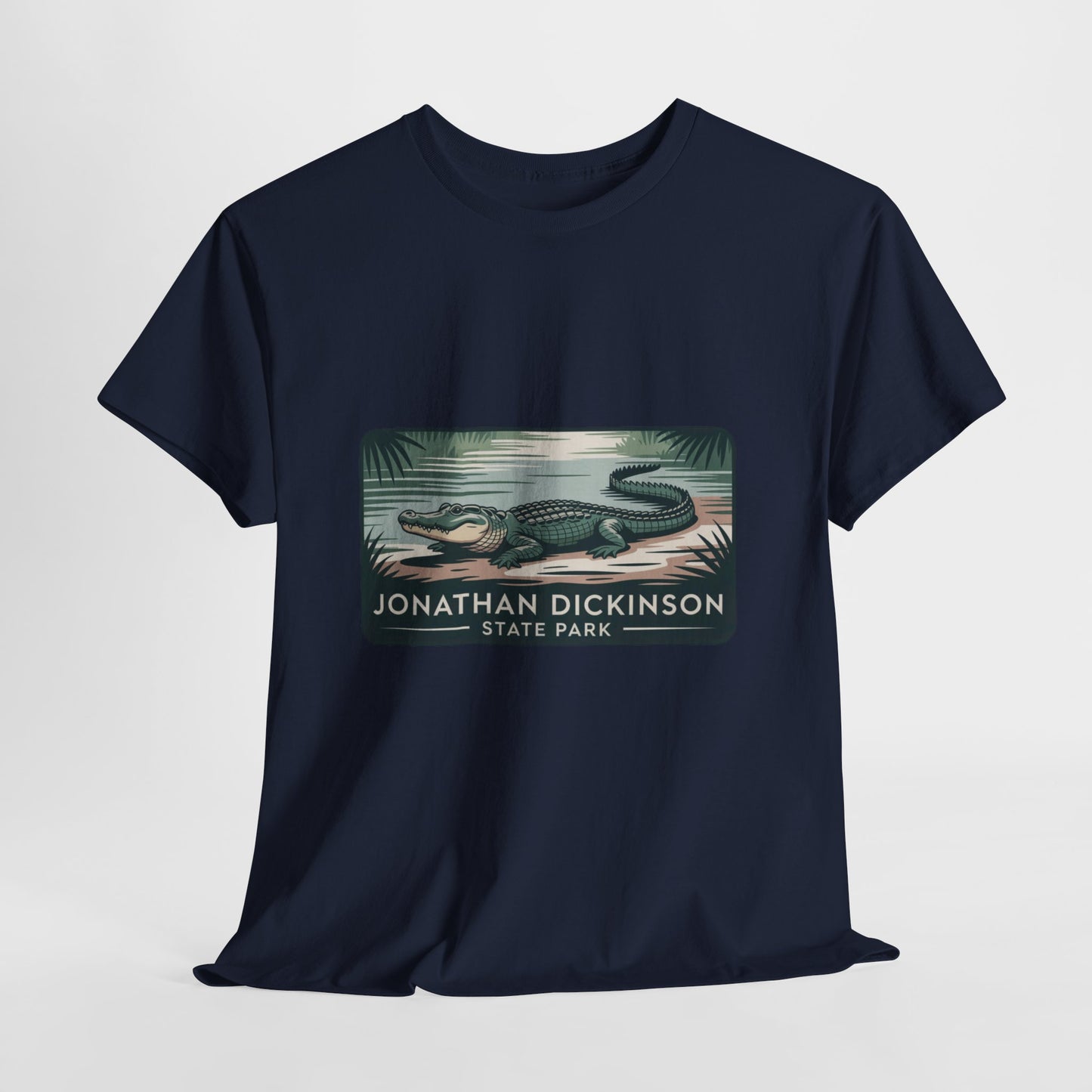 Alligator Badge T-Shirt – Jonathan Dickinson State Park Florida Wildlife Tee