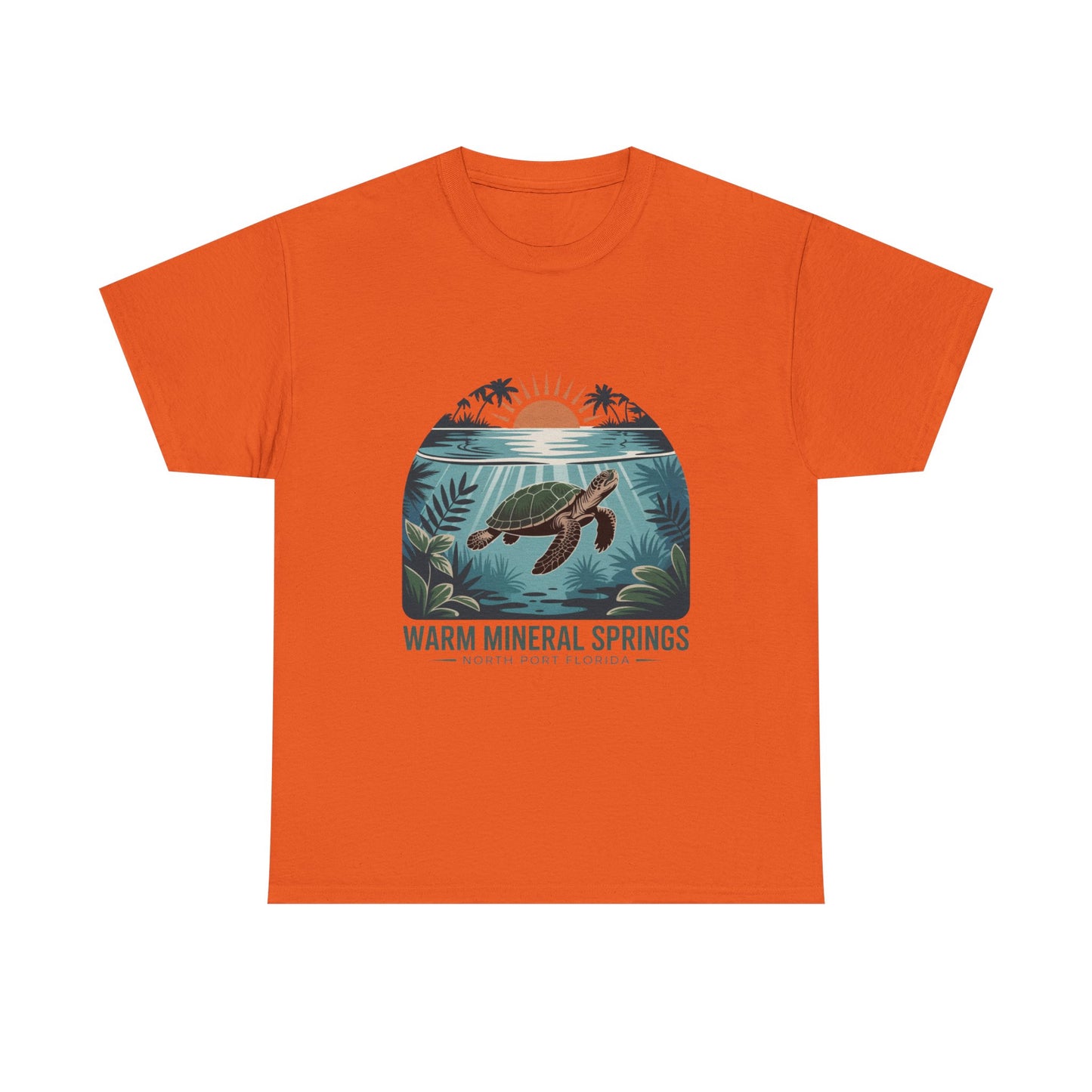 Warm Mineral Springs North Port Florida Turtle T-Shirt