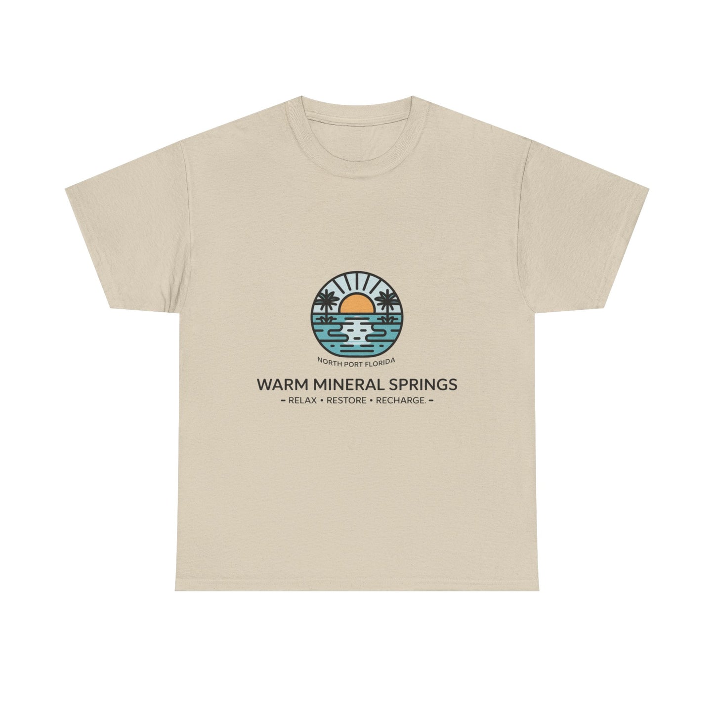 Warm Mineral Springs North Port Florida Relax T-Shirt