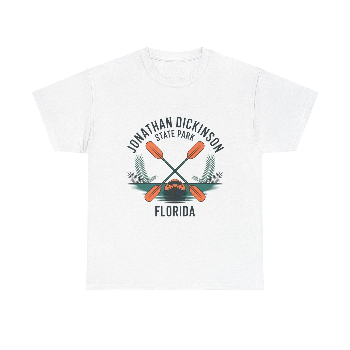 Crossed Kayak Paddle T-Shirt – Jonathan Dickinson State Park Florida Adventure Tee