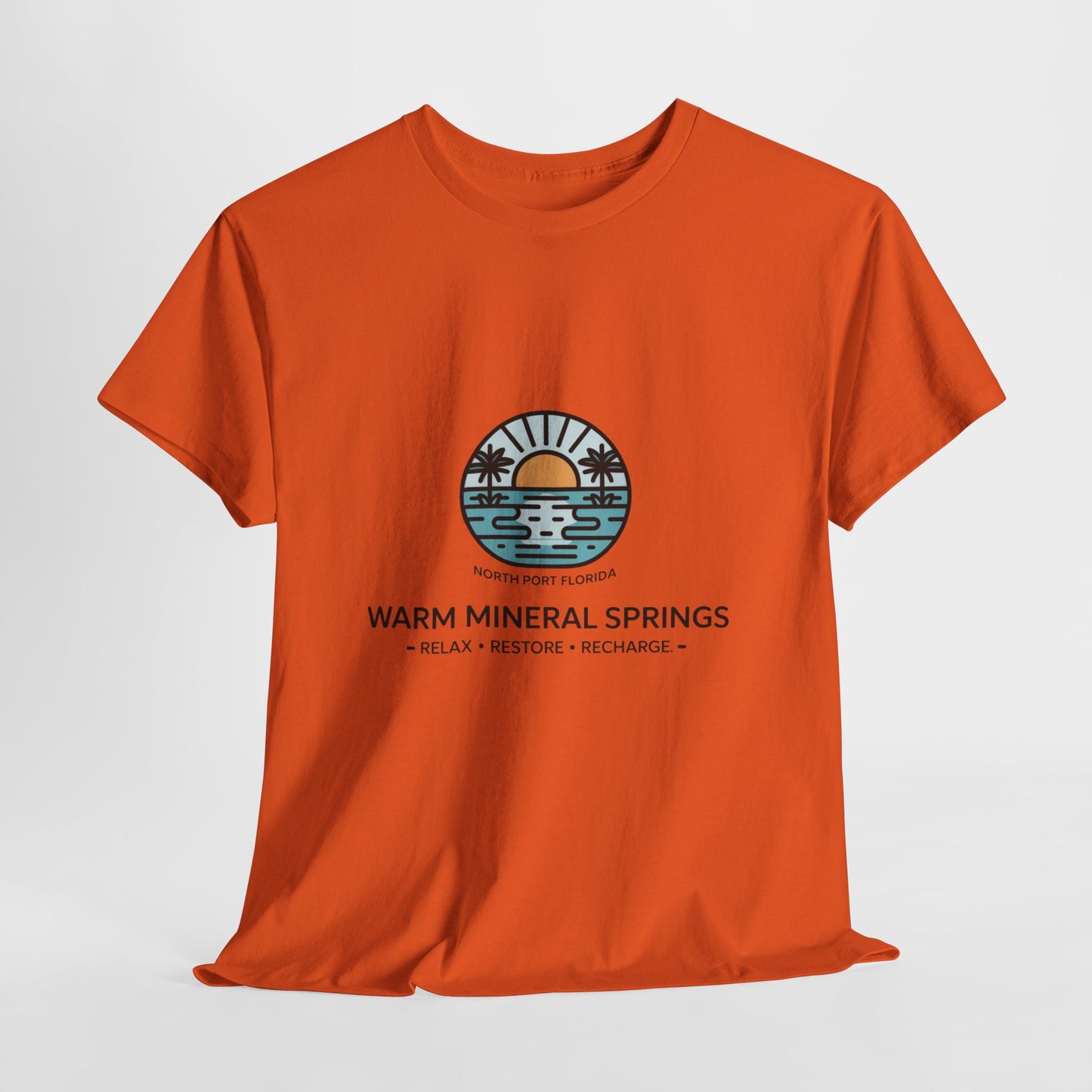 Warm Mineral Springs North Port Florida Relax T-Shirt