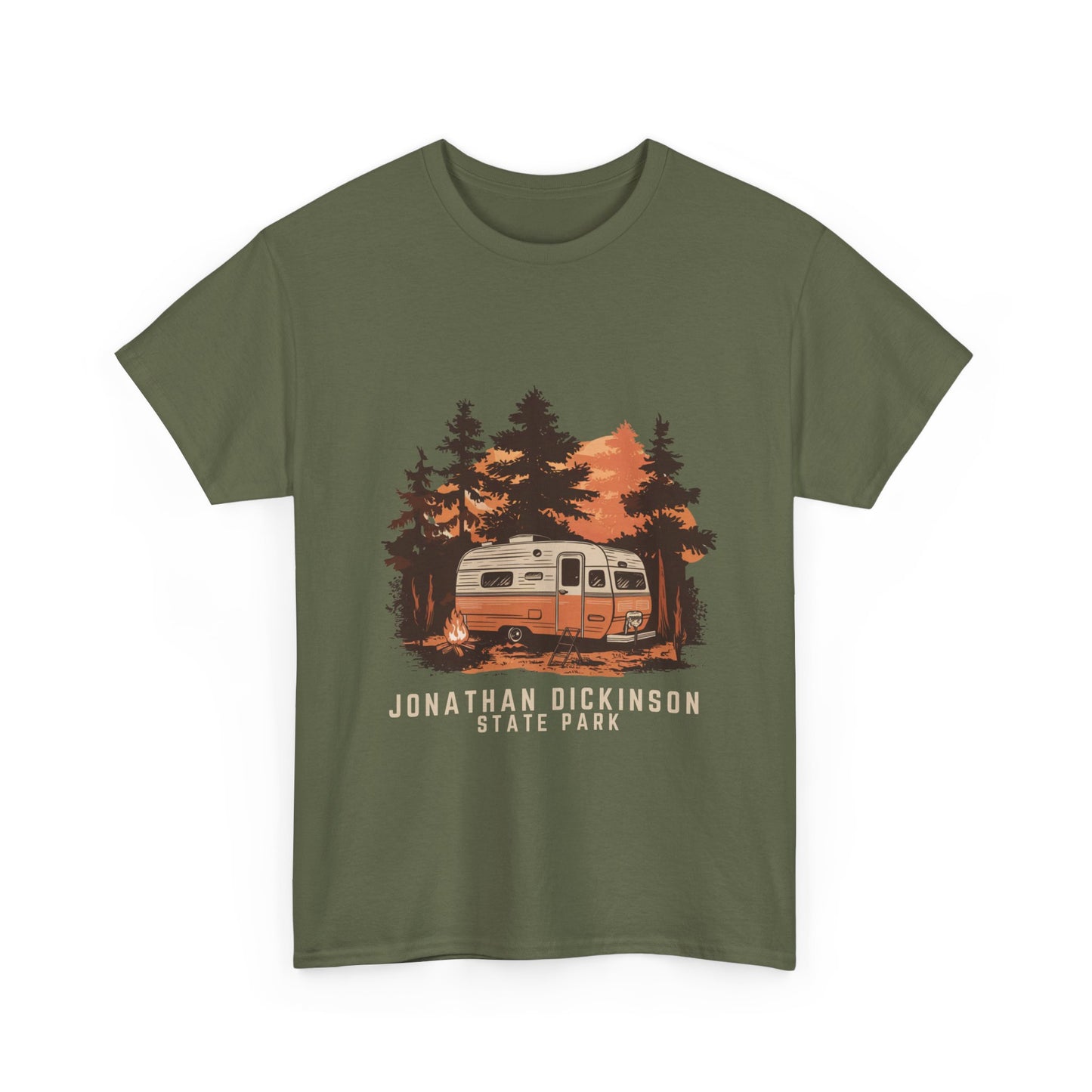 Jonathan Dickinson State Park RV Camping T-Shirt – Camper Trailer Outdoor Graphic Tee