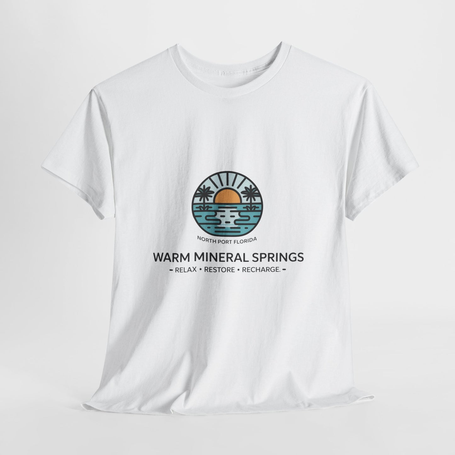 Warm Mineral Springs North Port Florida Relax T-Shirt