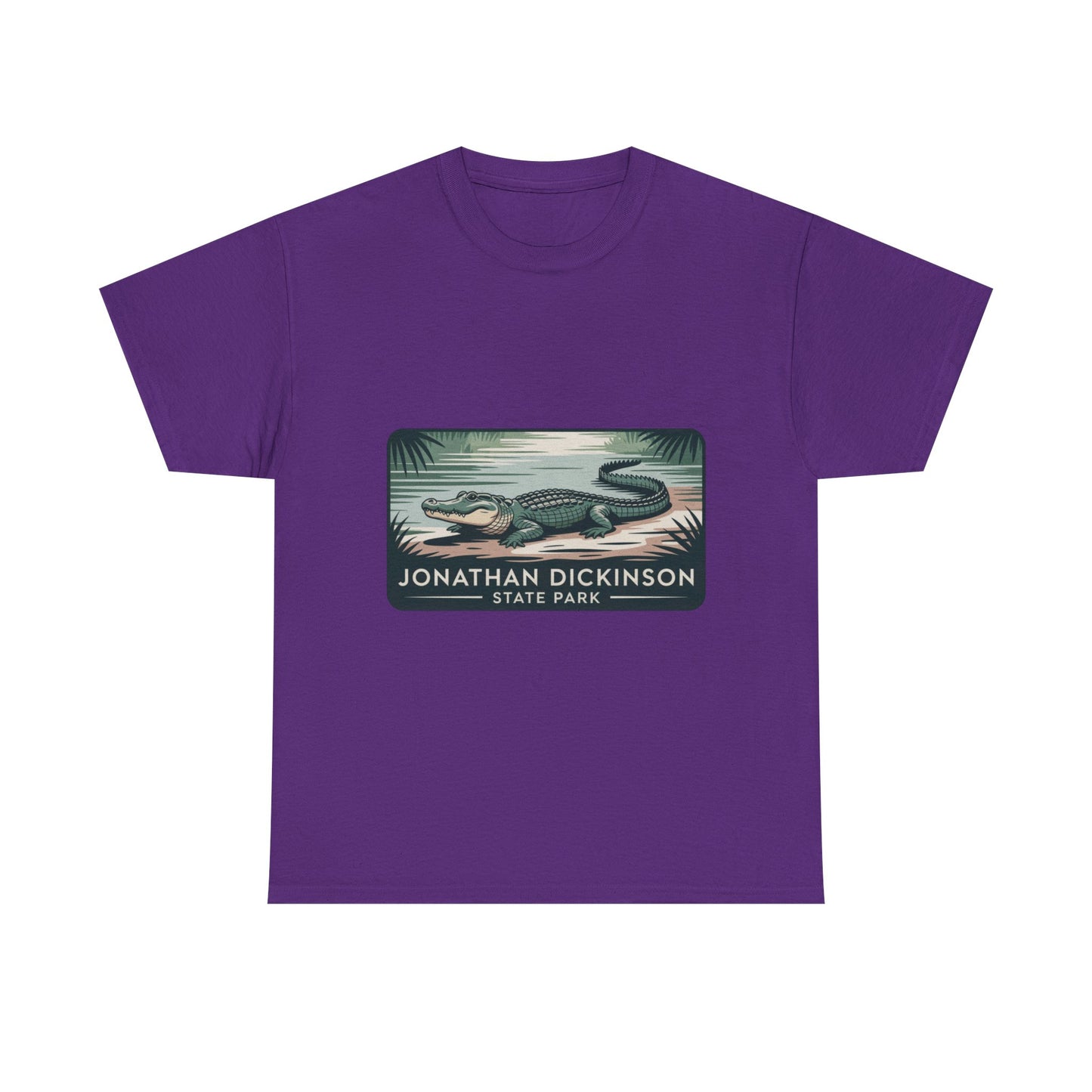 Alligator Badge T-Shirt – Jonathan Dickinson State Park Florida Wildlife Tee