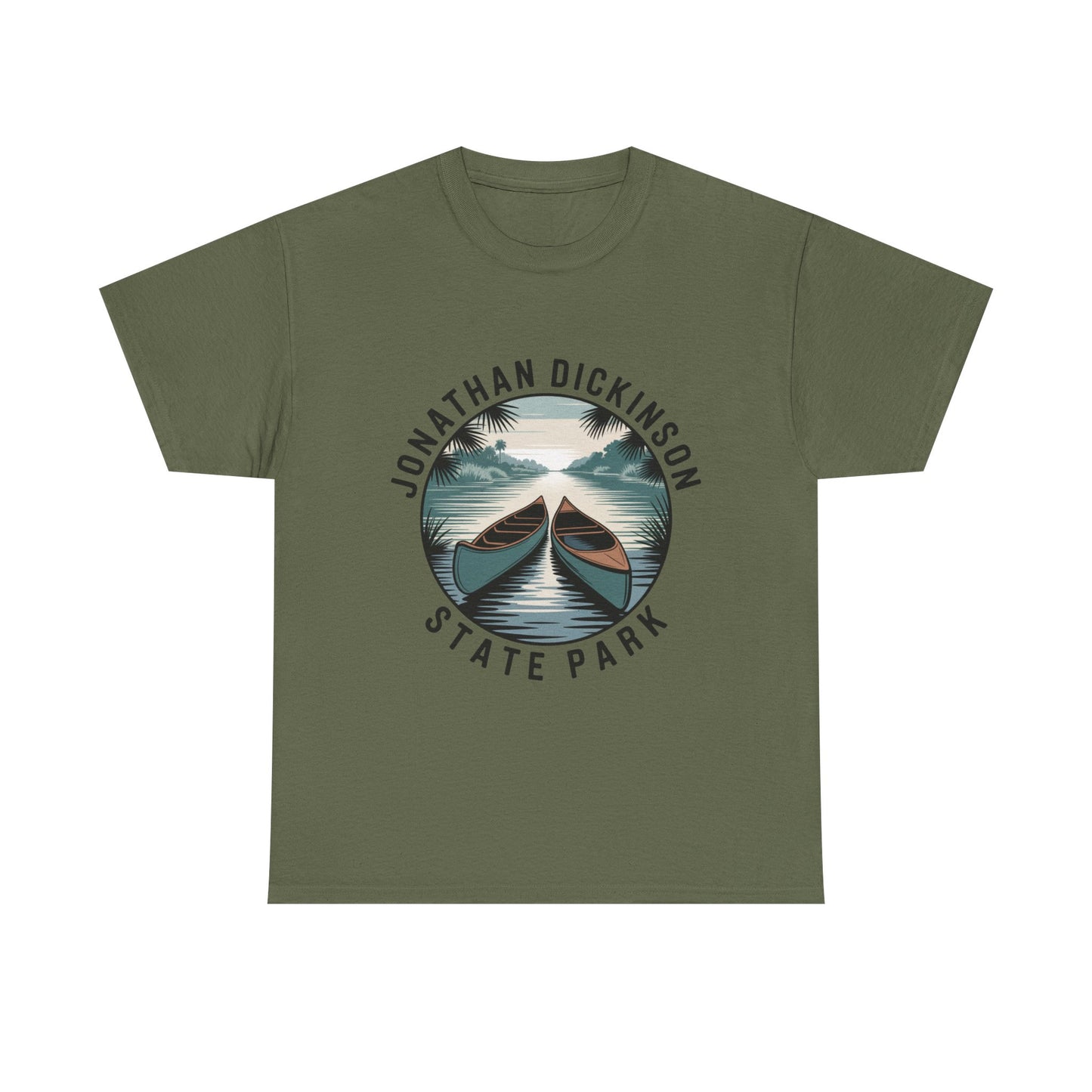 Canoe T-Shirt – Jonathan Dickinson State Park Florida Adventure Tee