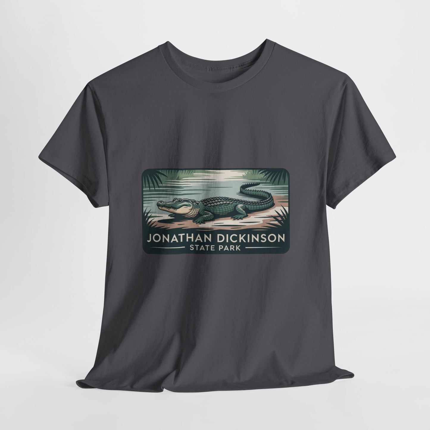 Alligator Badge T-Shirt – Jonathan Dickinson State Park Florida Wildlife Tee
