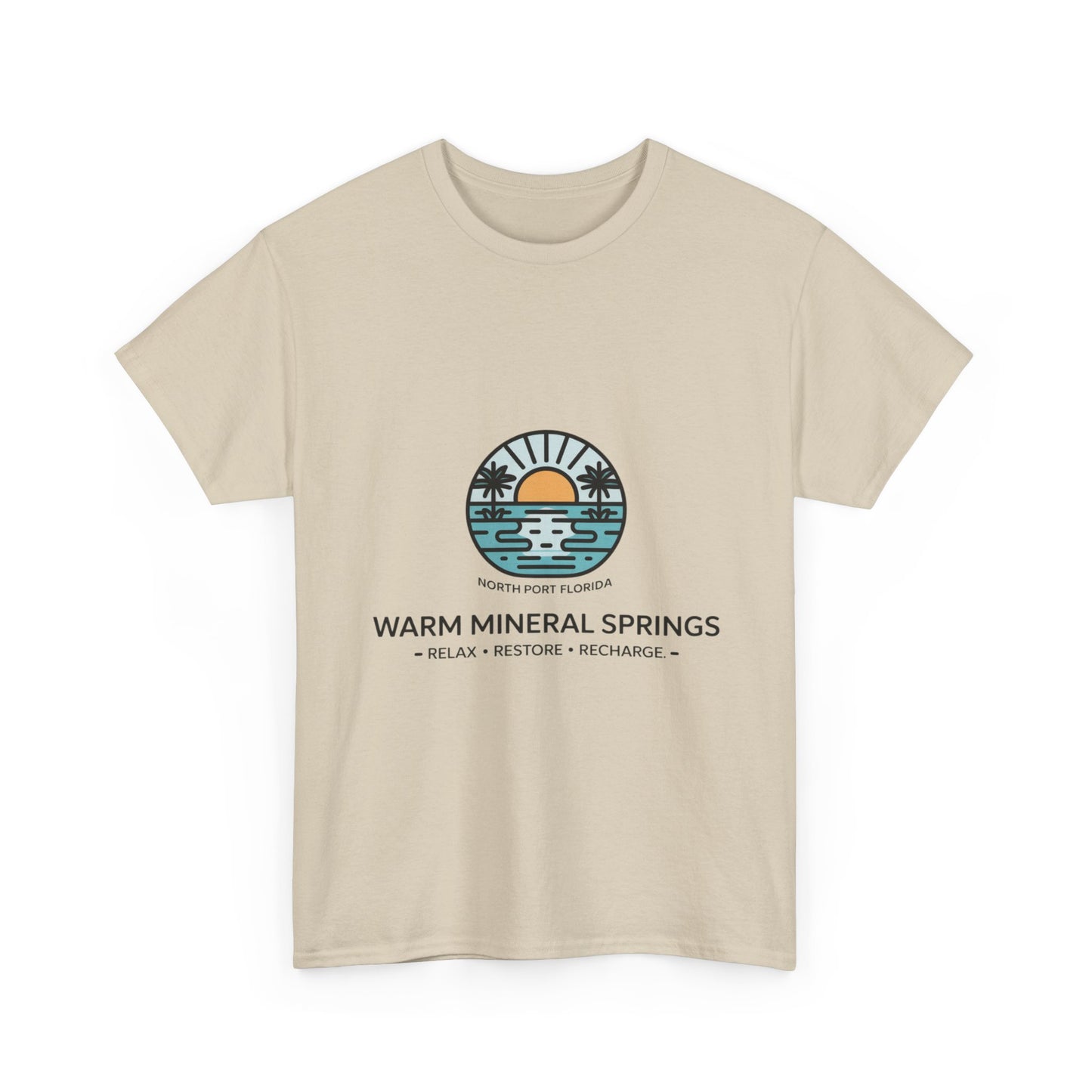 Warm Mineral Springs North Port Florida Relax T-Shirt