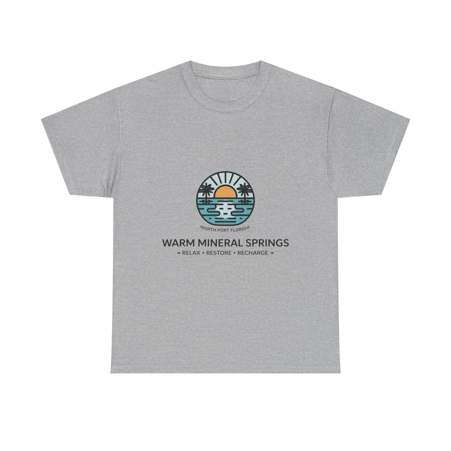Warm Mineral Springs North Port Florida Relax T-Shirt