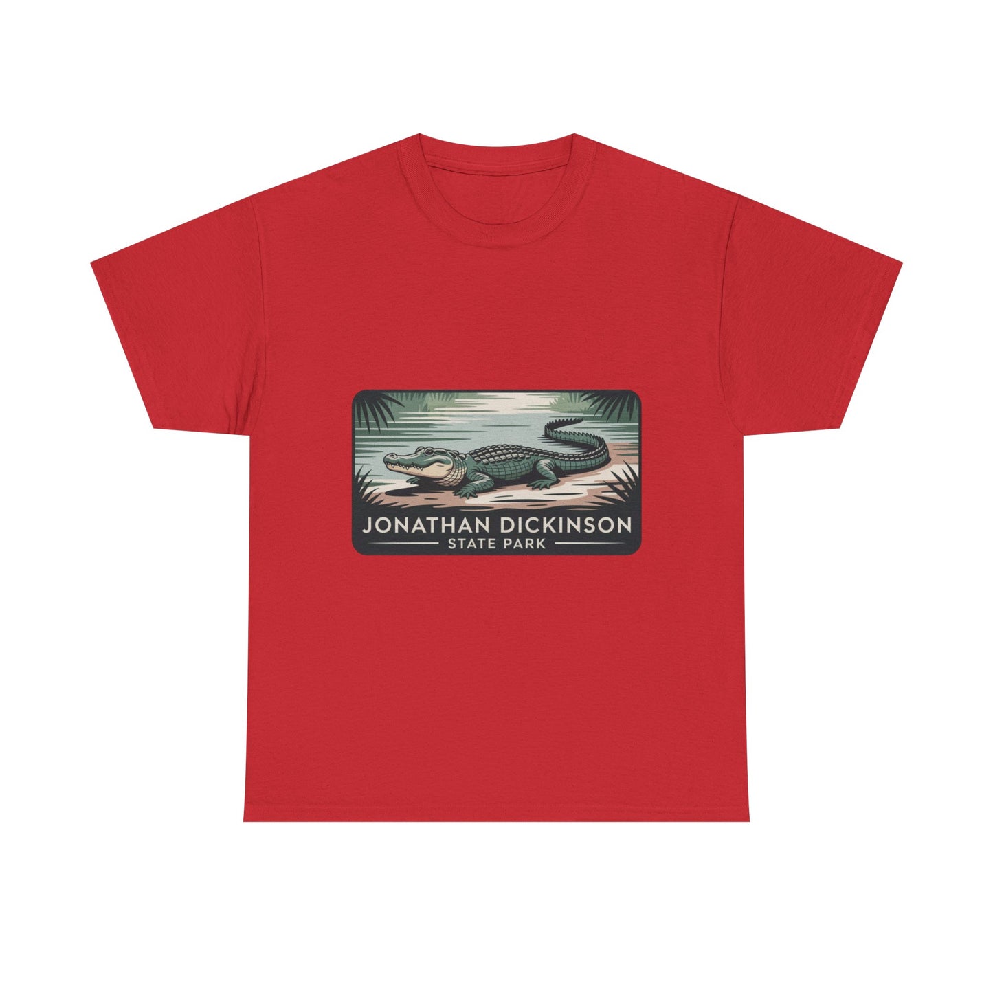 Alligator Badge T-Shirt – Jonathan Dickinson State Park Florida Wildlife Tee