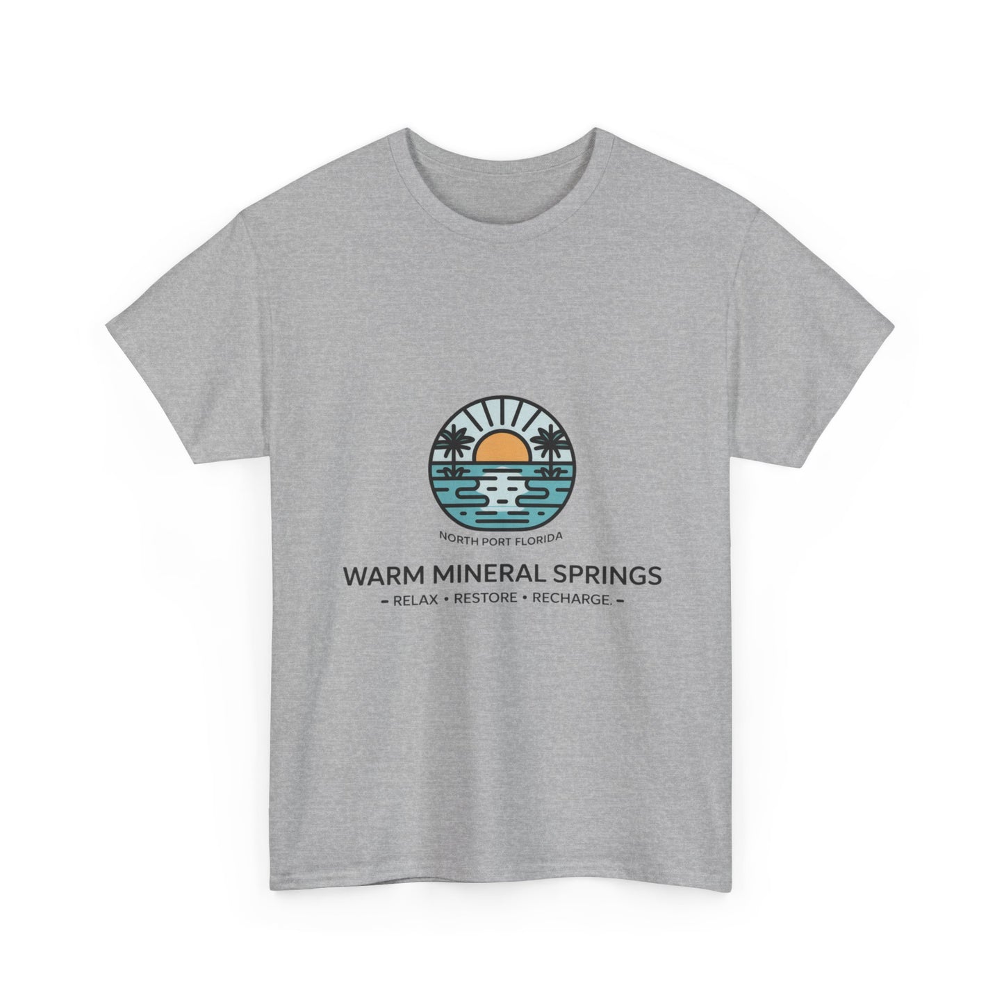 Warm Mineral Springs North Port Florida Relax T-Shirt