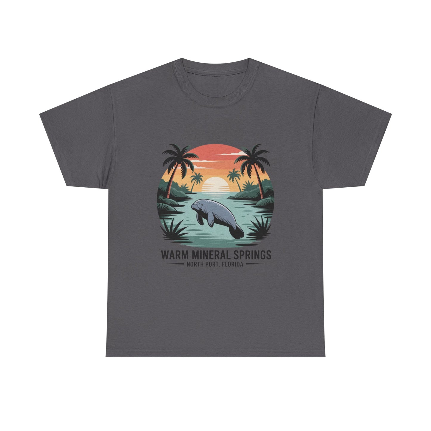 Warm Mineral Springs North Port Florida Manatee T-Shirt