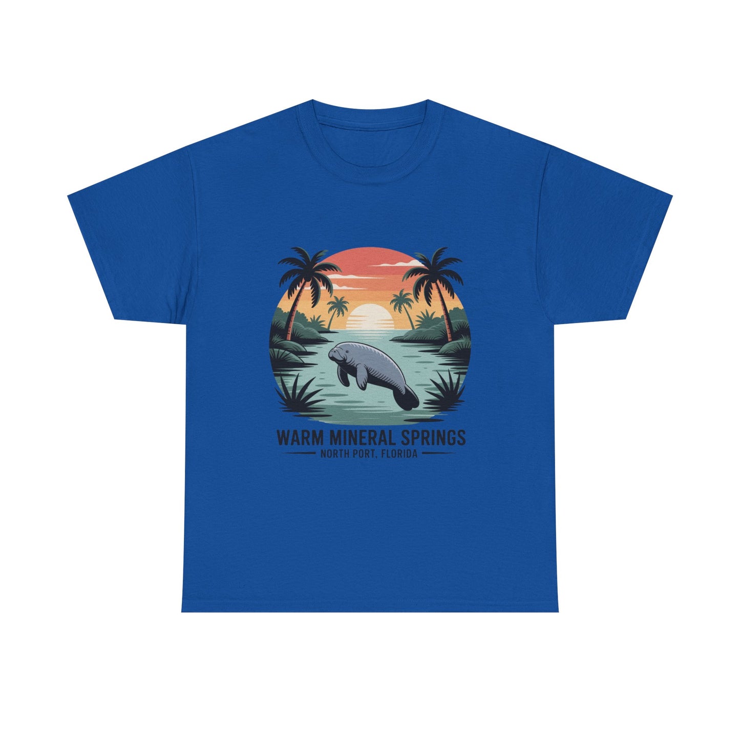 Warm Mineral Springs North Port Florida Manatee T-Shirt