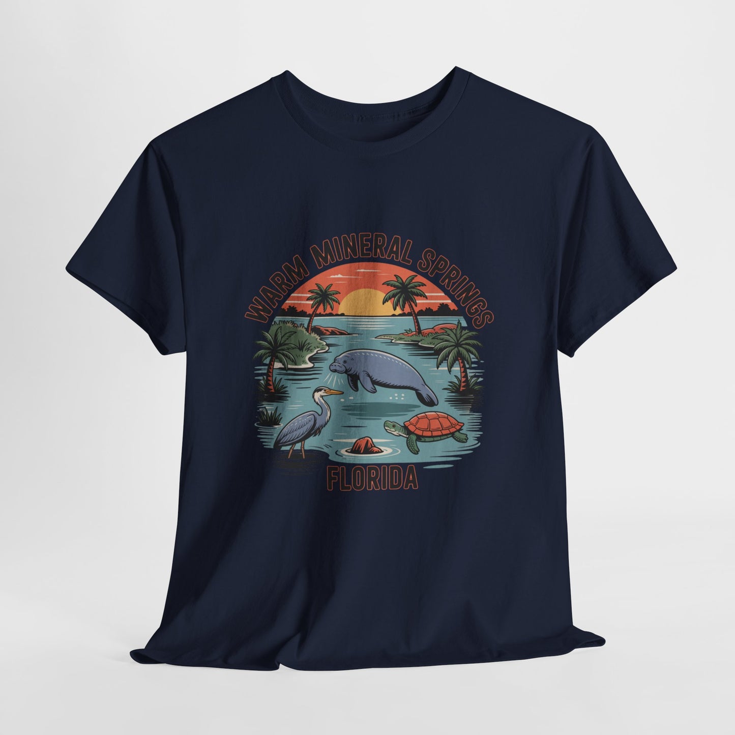 Warm Mineral Springs Florida Wildlife Scene T-Shirt
