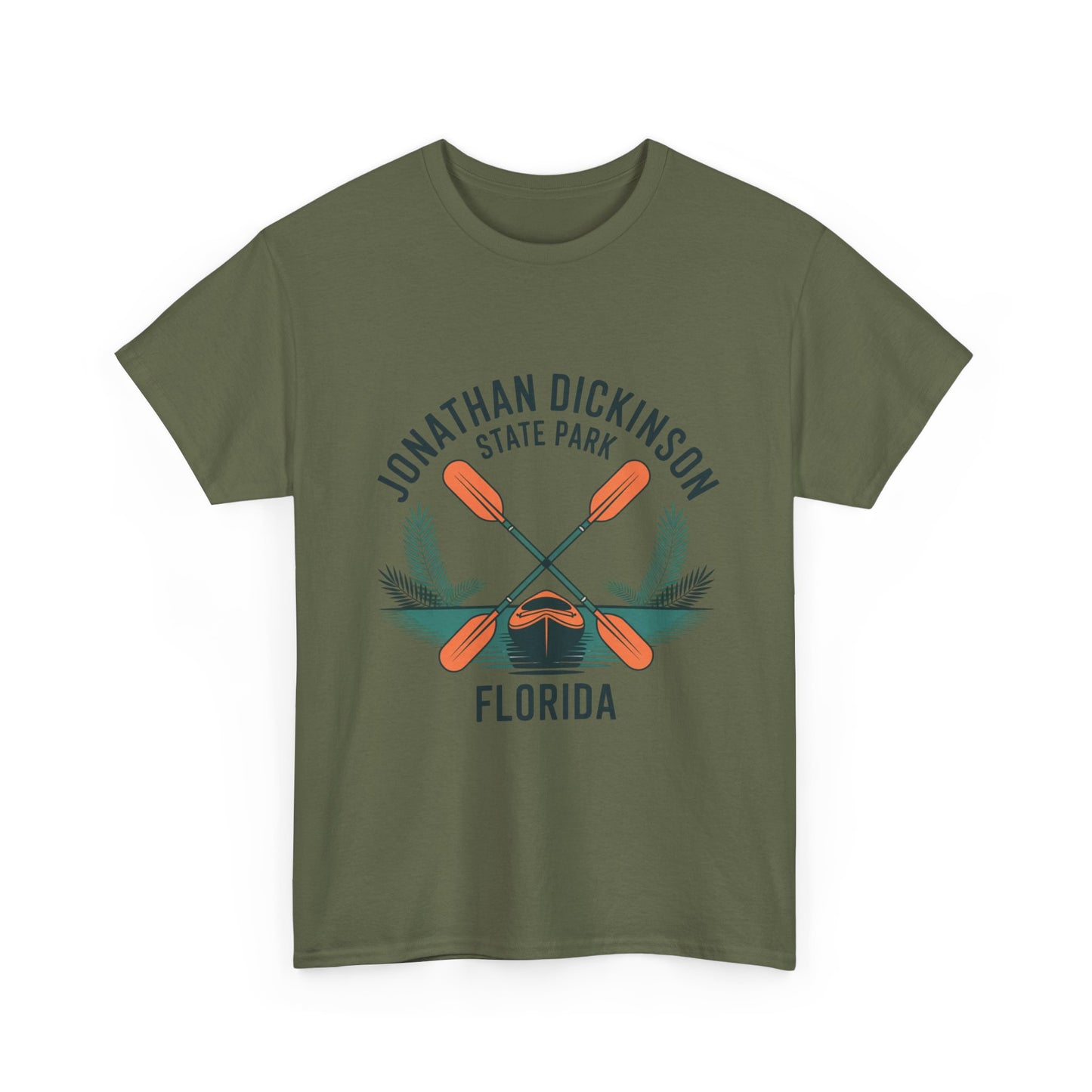 Crossed Kayak Paddle T-Shirt – Jonathan Dickinson State Park Florida Adventure Tee