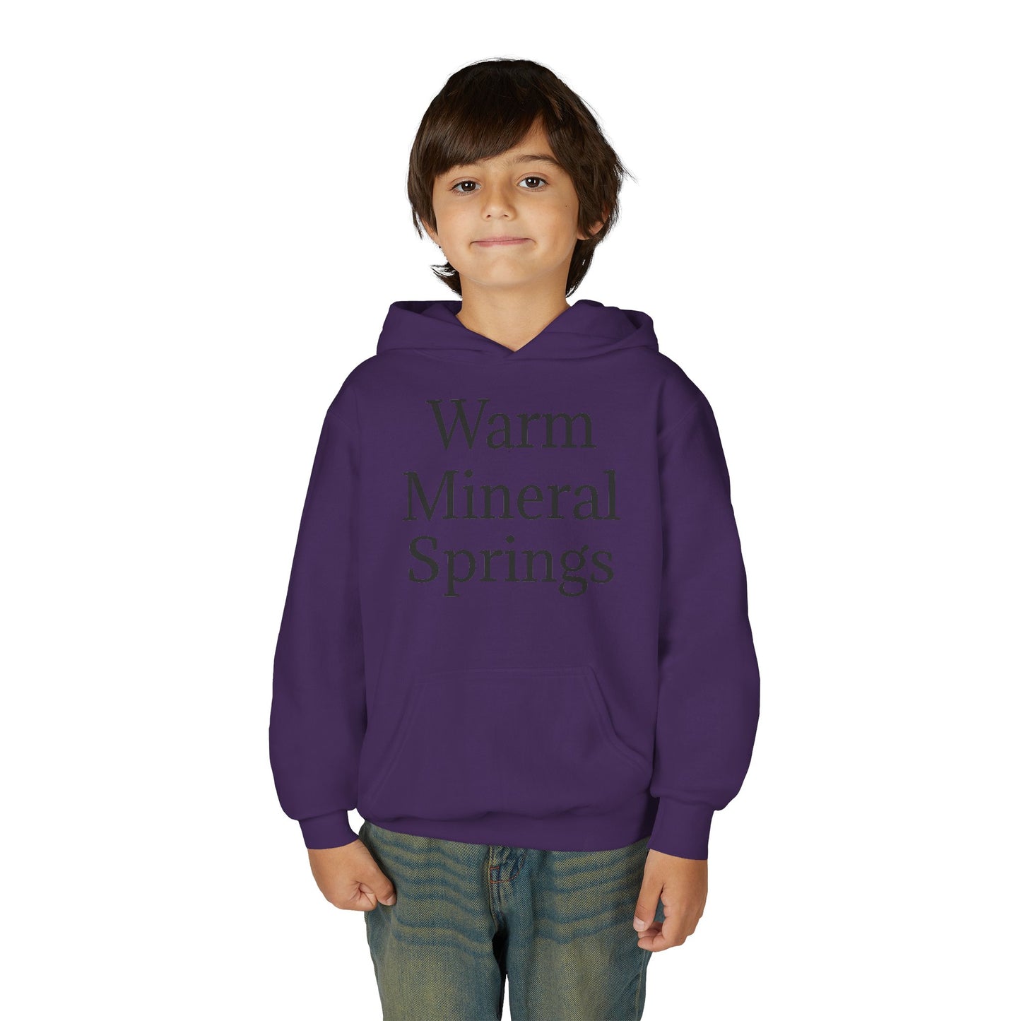 Kids Warm Mineral Springs Hoodie Sweatshirt – Cozy Florida Souvenir Apparel