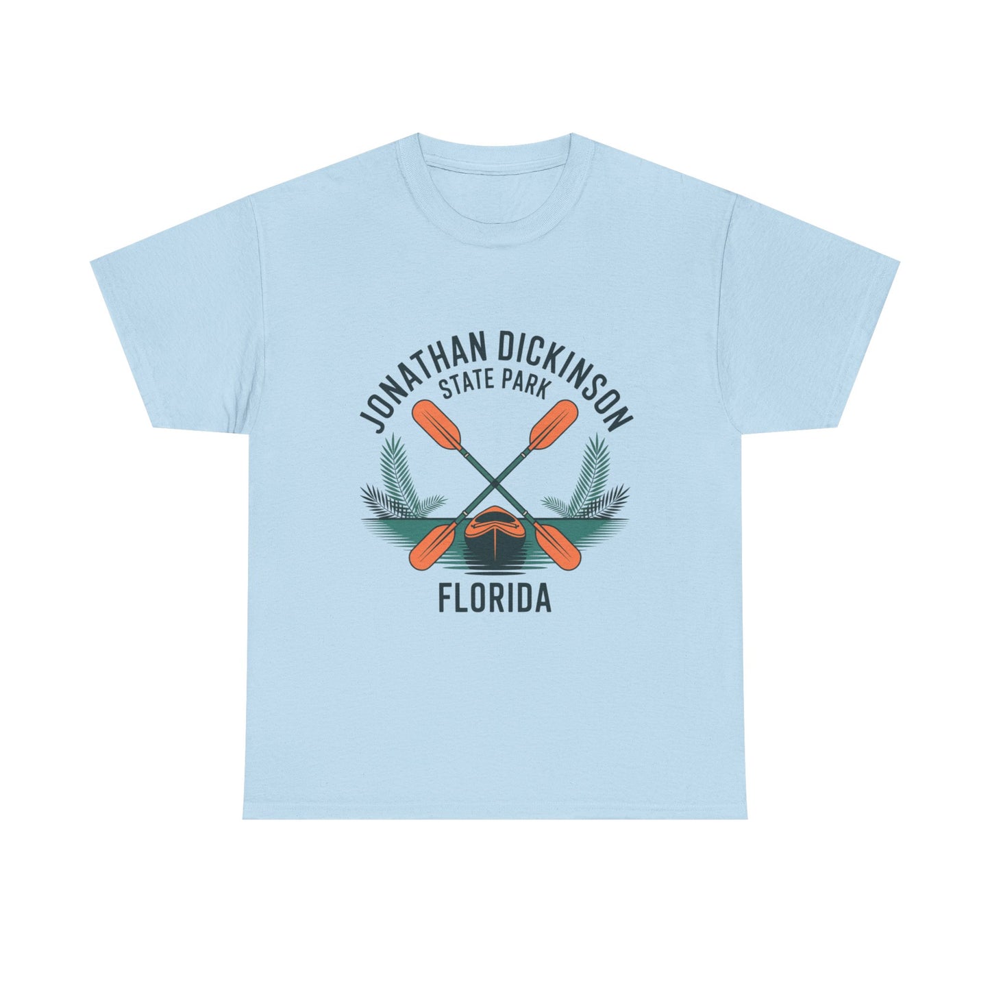 Crossed Kayak Paddle T-Shirt – Jonathan Dickinson State Park Florida Adventure Tee