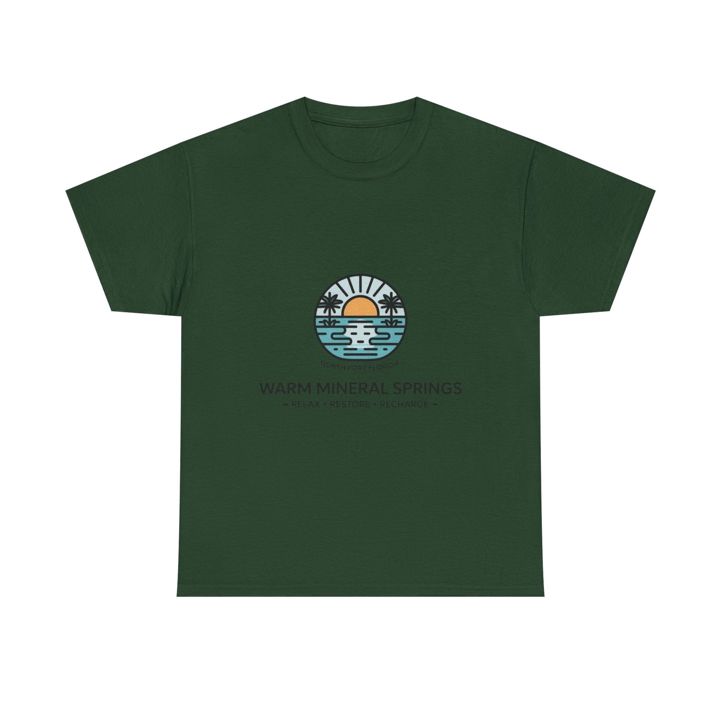 Warm Mineral Springs North Port Florida Relax T-Shirt