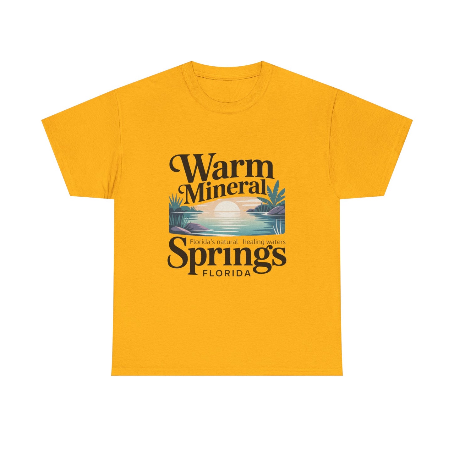 Warm Mineral Springs Florida Healing Waters T-Shirt