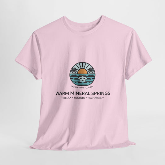 Warm Mineral Springs North Port Florida Relax T-Shirt