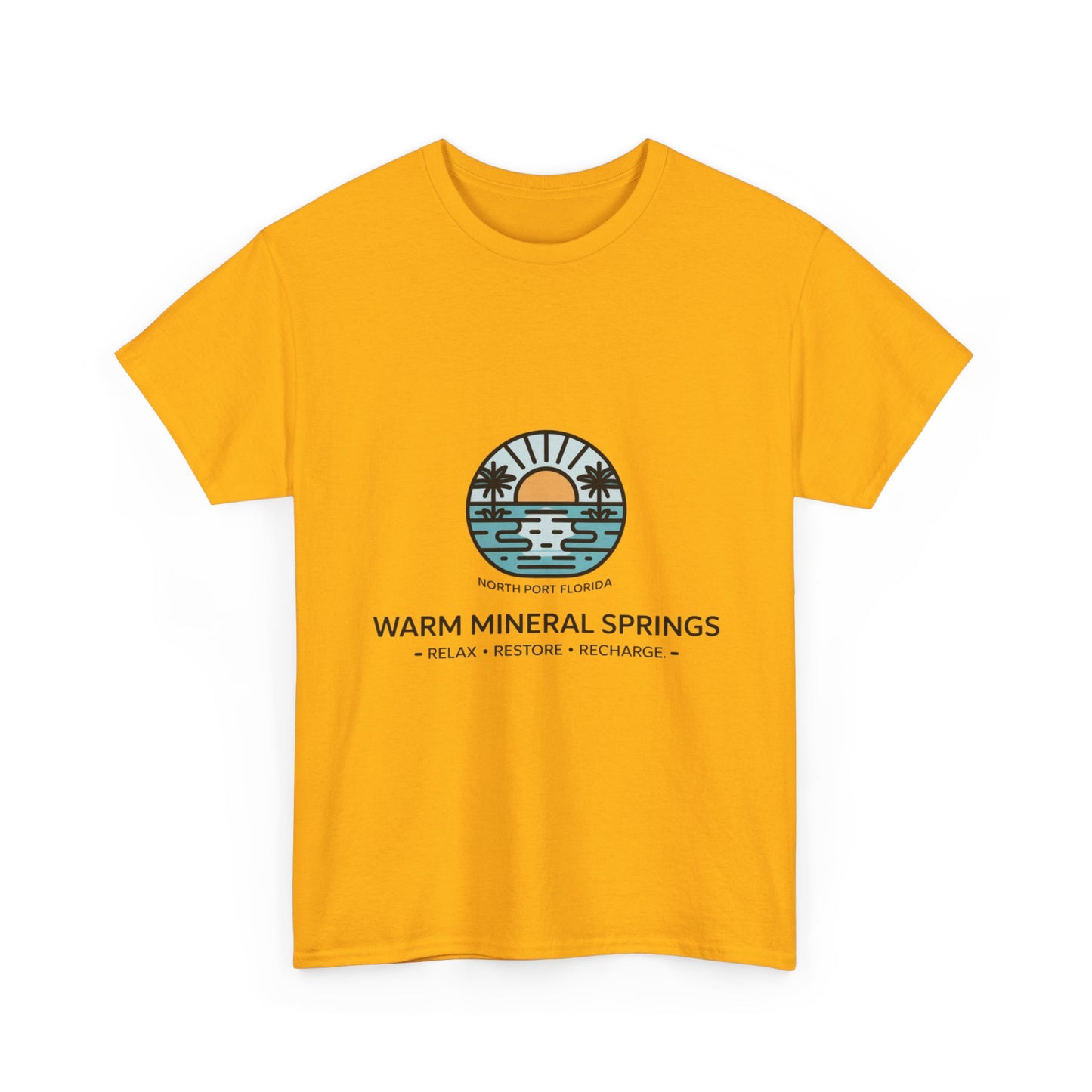 Warm Mineral Springs North Port Florida Relax T-Shirt