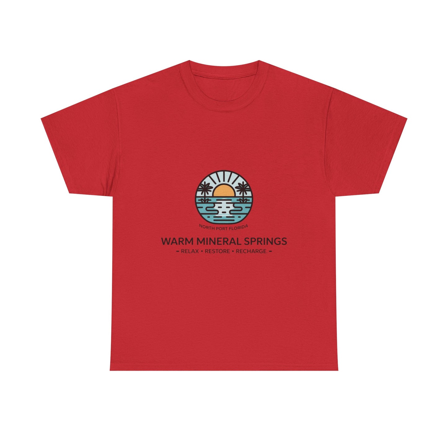 Warm Mineral Springs North Port Florida Relax T-Shirt