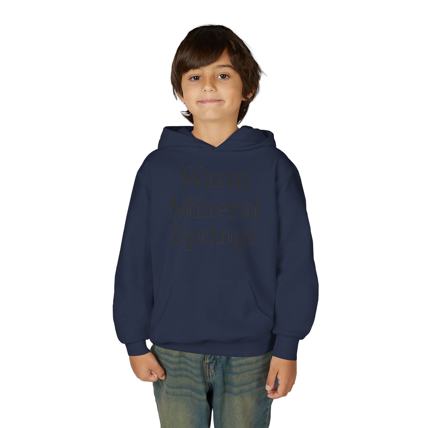 Kids Warm Mineral Springs Hoodie Sweatshirt – Cozy Florida Souvenir Apparel
