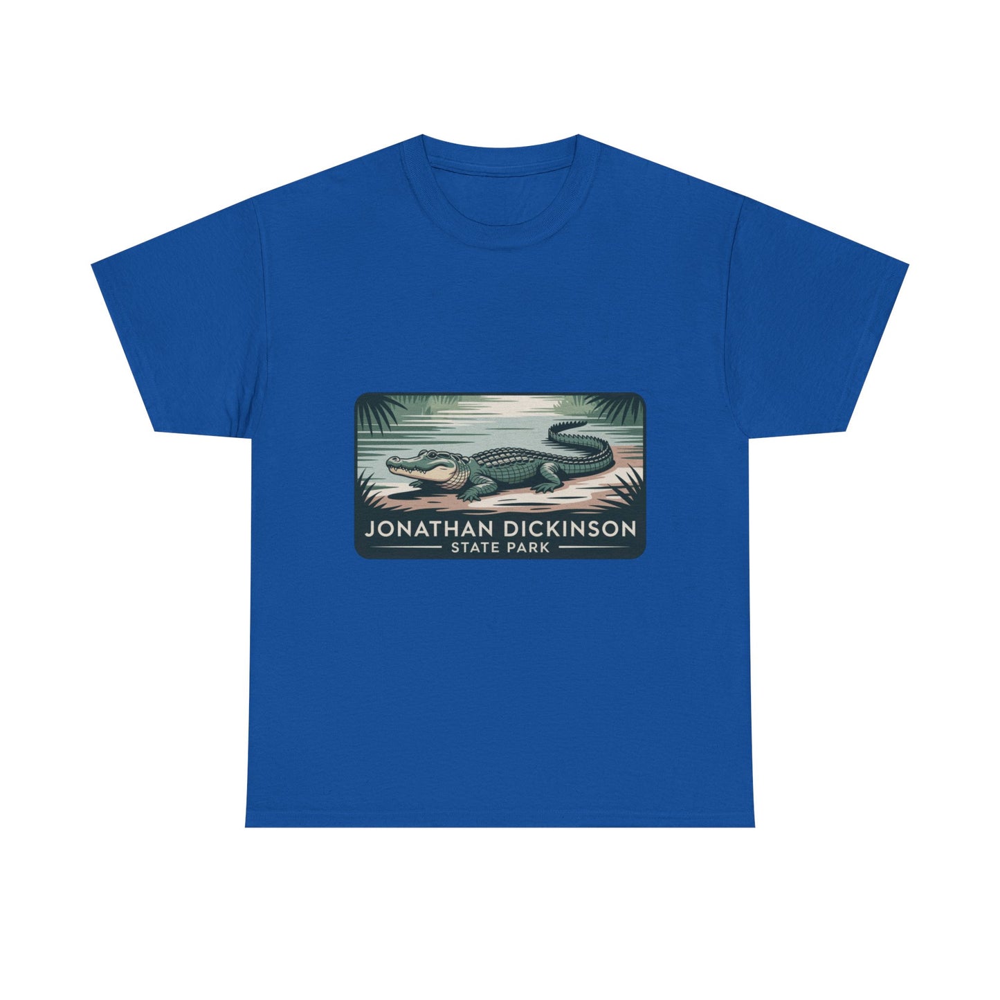 Alligator Badge T-Shirt – Jonathan Dickinson State Park Florida Wildlife Tee