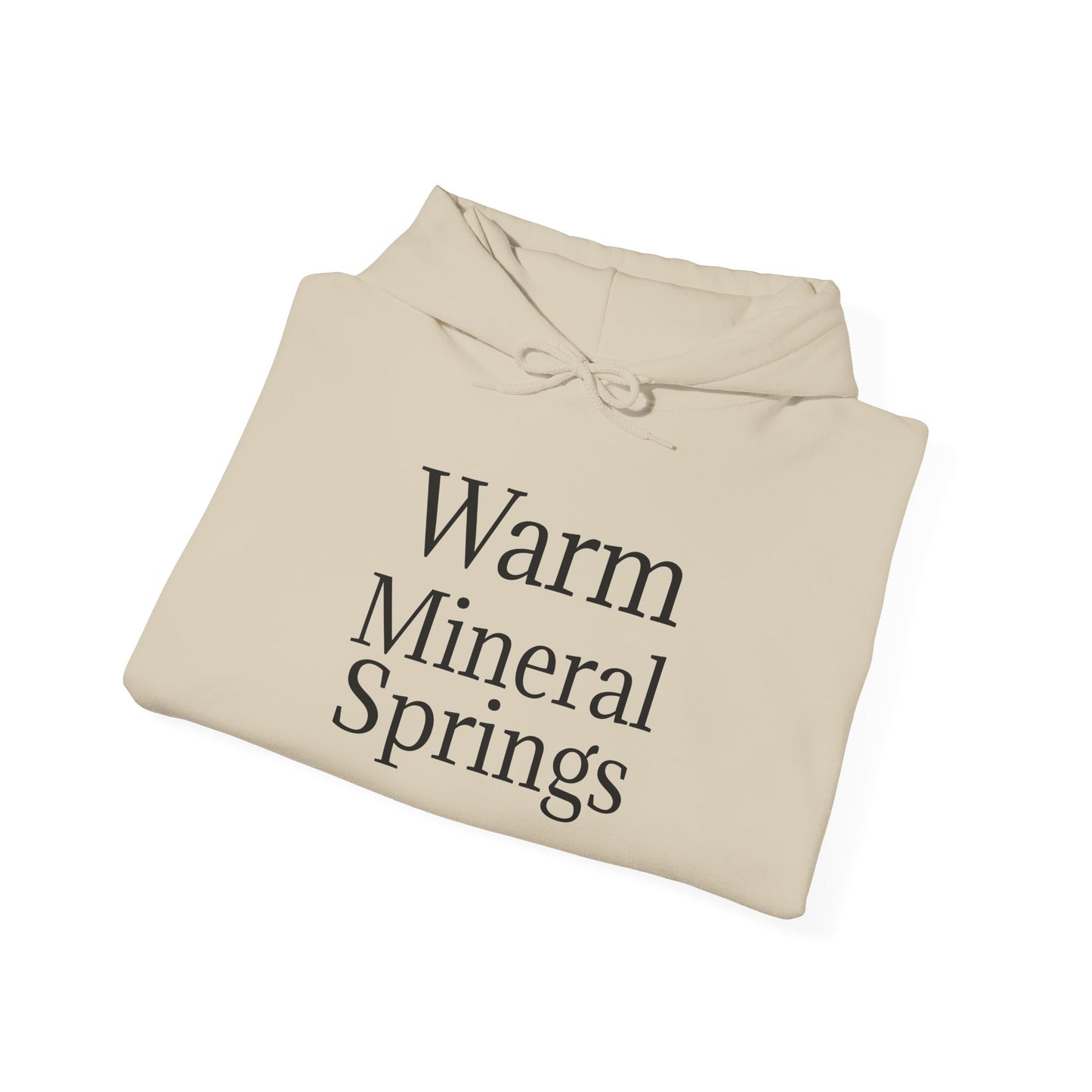 Classic Warm Mineral Springs Hoodie Sweatshirt – Cozy Florida Souvenir Apparel