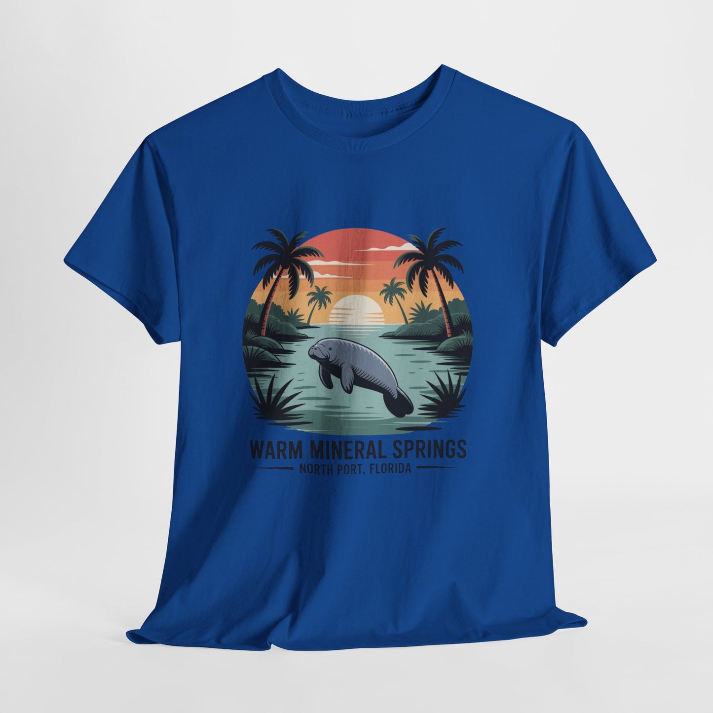 Warm Mineral Springs North Port Florida Manatee T-Shirt