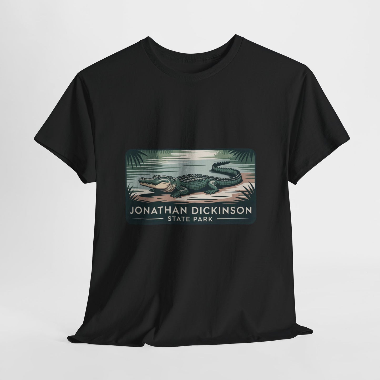 Alligator Badge T-Shirt – Jonathan Dickinson State Park Florida Wildlife Tee
