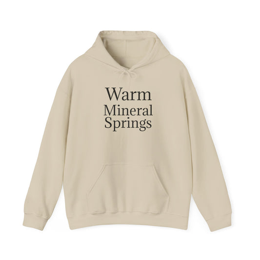 Classic Warm Mineral Springs Hoodie Sweatshirt – Cozy Florida Souvenir Apparel