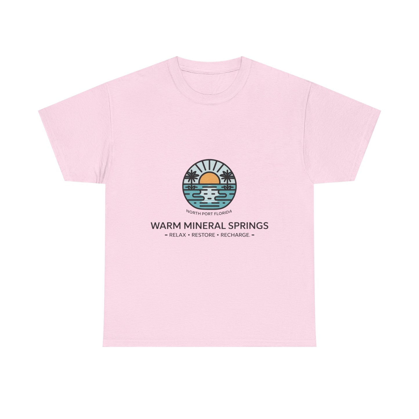 Warm Mineral Springs North Port Florida Relax T-Shirt