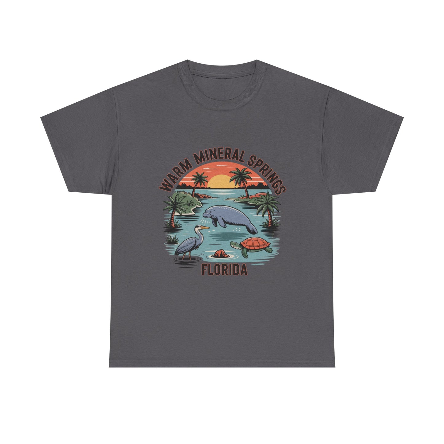 Warm Mineral Springs Florida Wildlife Scene T-Shirt