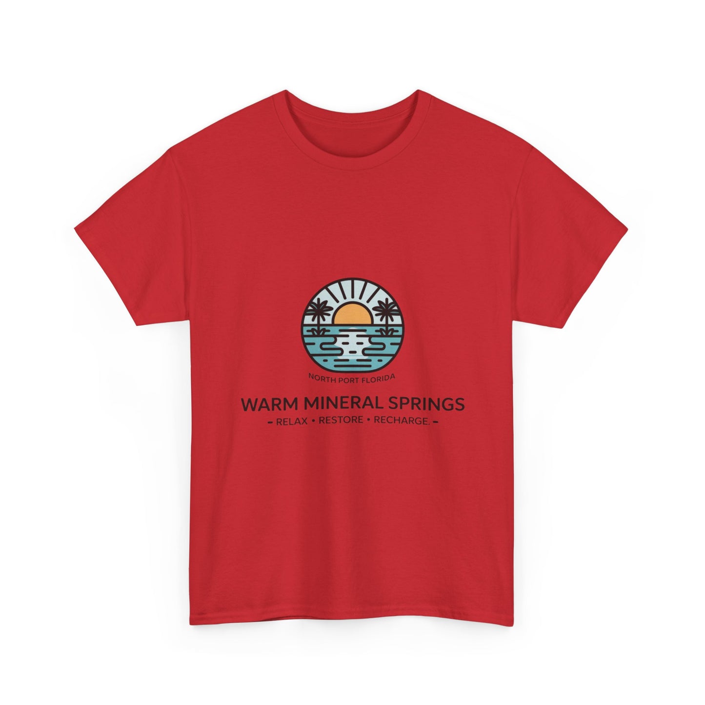 Warm Mineral Springs North Port Florida Relax T-Shirt
