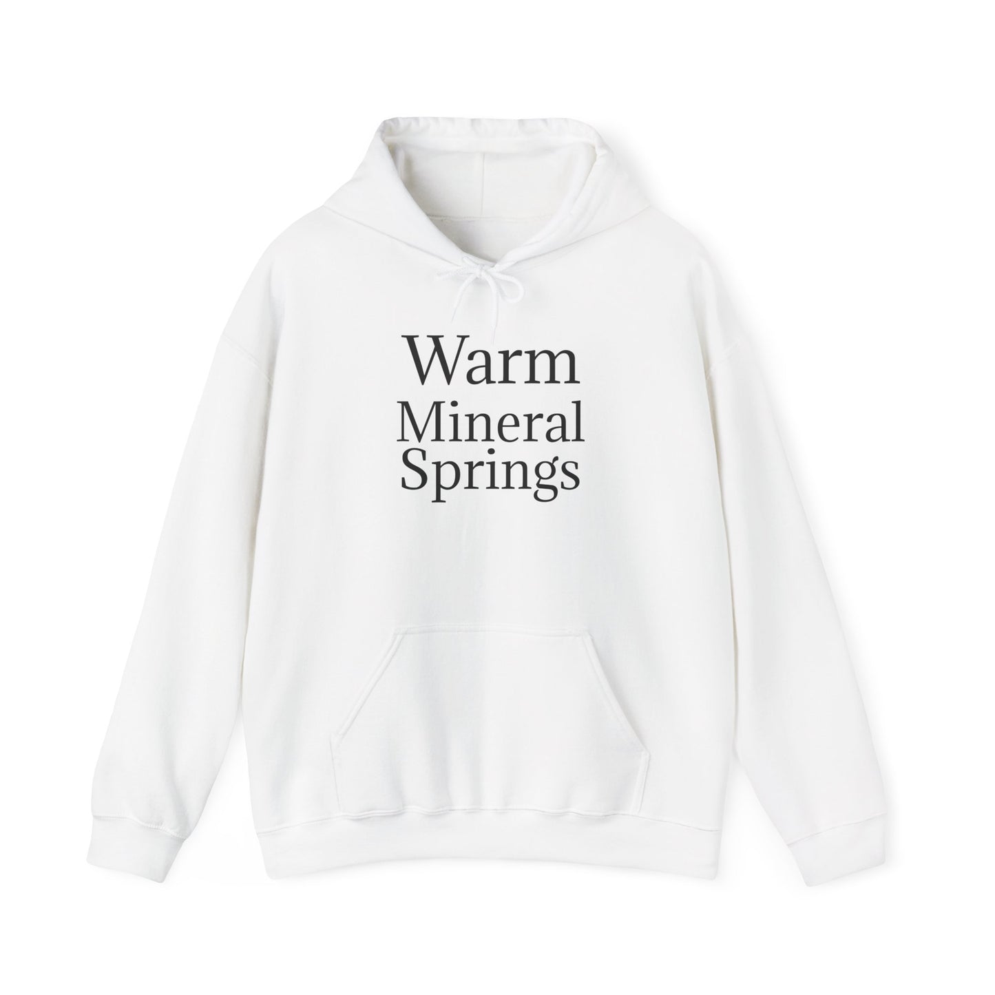 Classic Warm Mineral Springs Hoodie Sweatshirt – Cozy Florida Souvenir Apparel