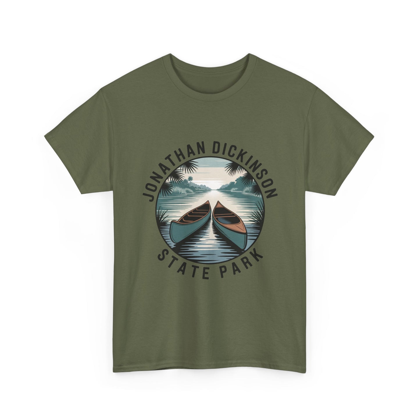 Canoe T-Shirt – Jonathan Dickinson State Park Florida Adventure Tee