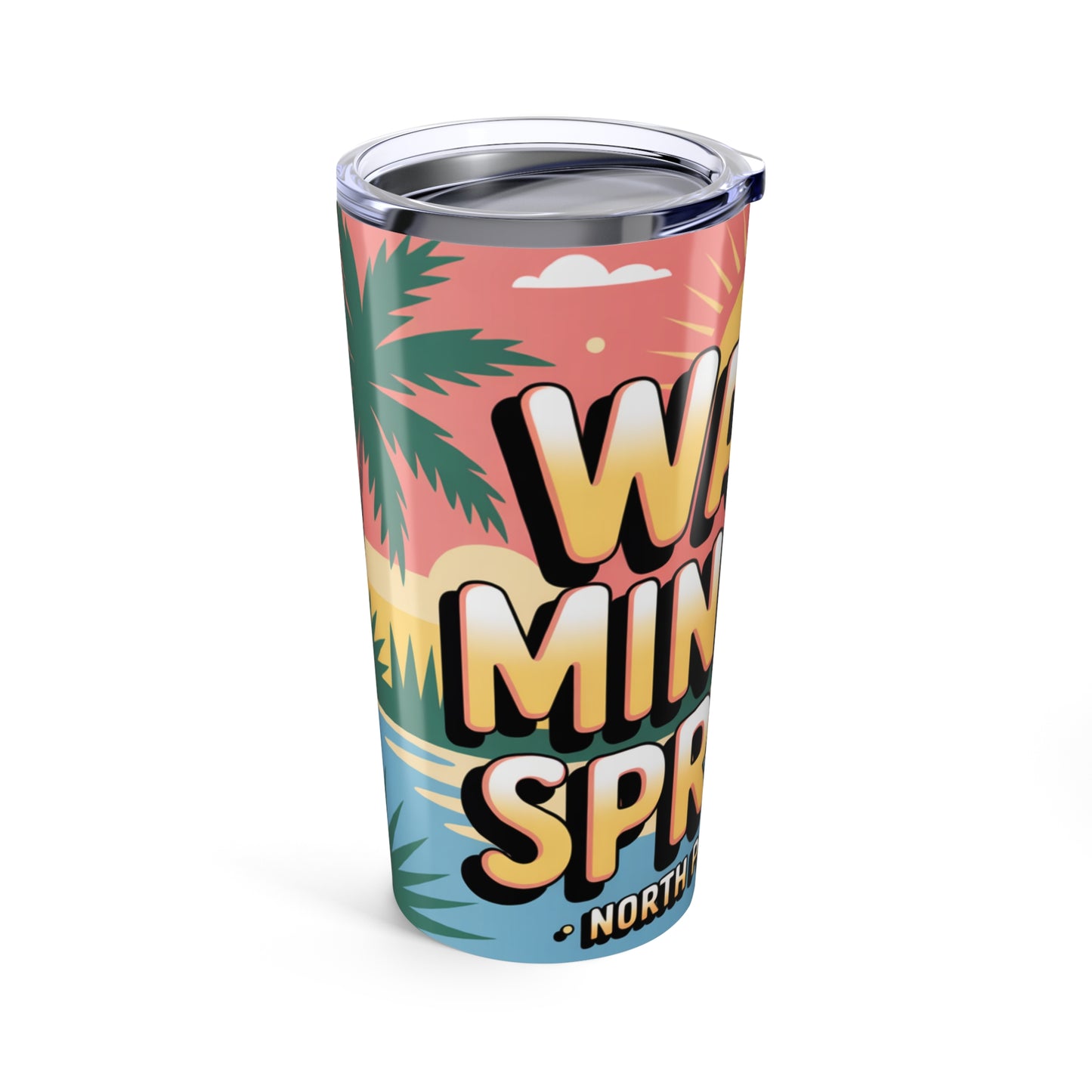 Warm Mineral Springs North Port Florida Sunset Tumbler