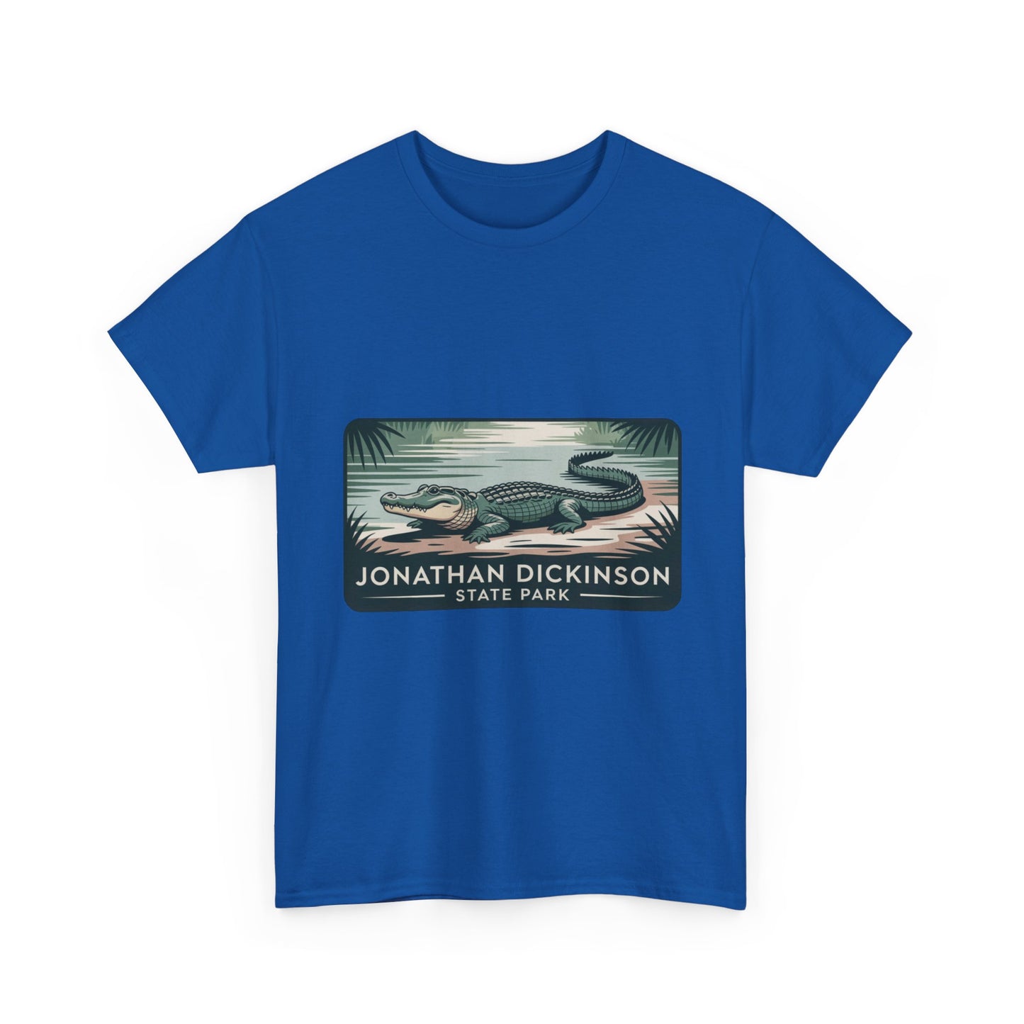 Alligator Badge T-Shirt – Jonathan Dickinson State Park Florida Wildlife Tee