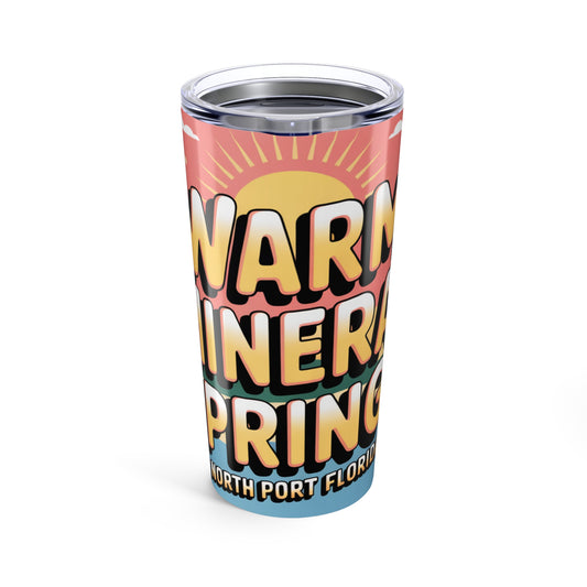 Warm Mineral Springs North Port Florida Sunset Tumbler
