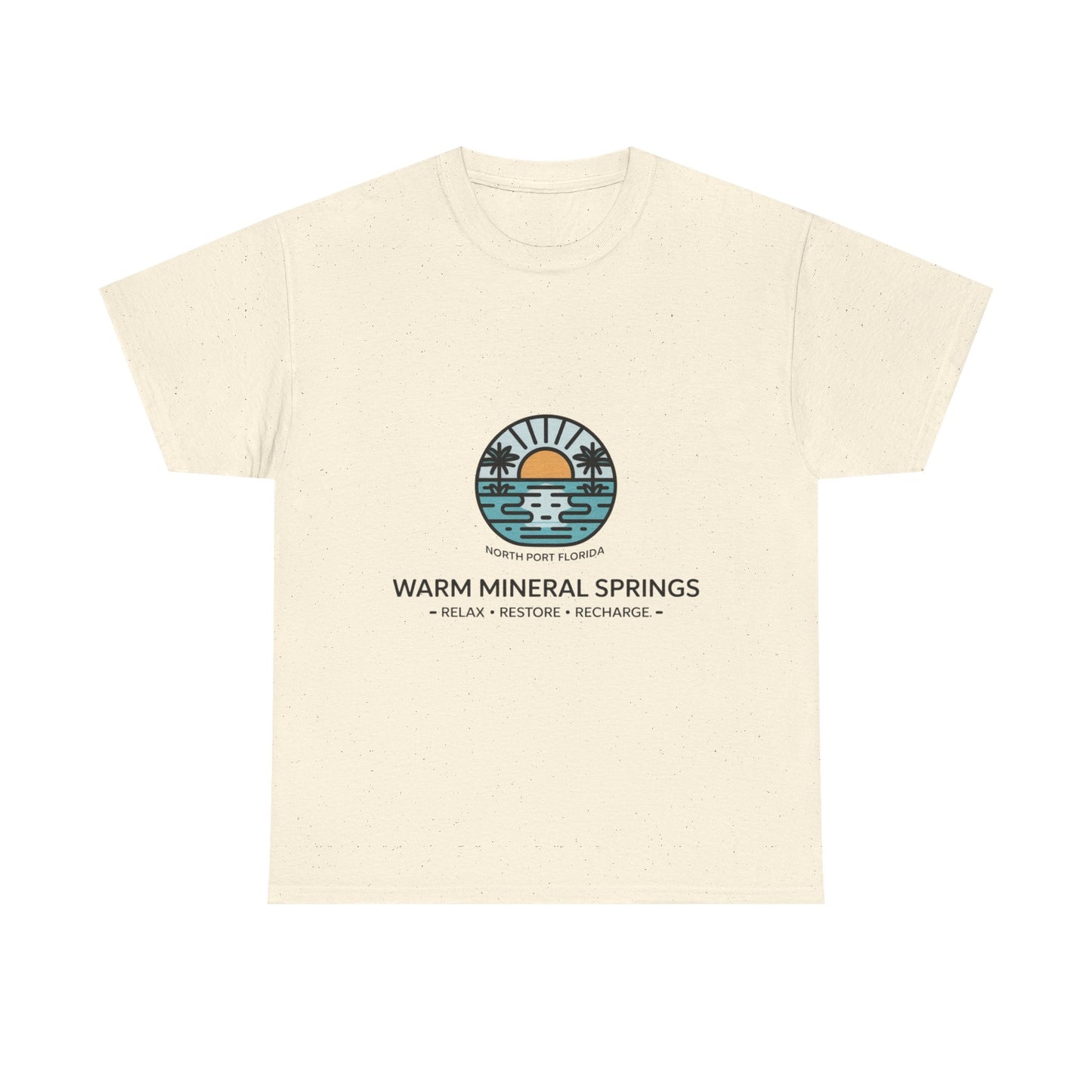Warm Mineral Springs North Port Florida Relax T-Shirt