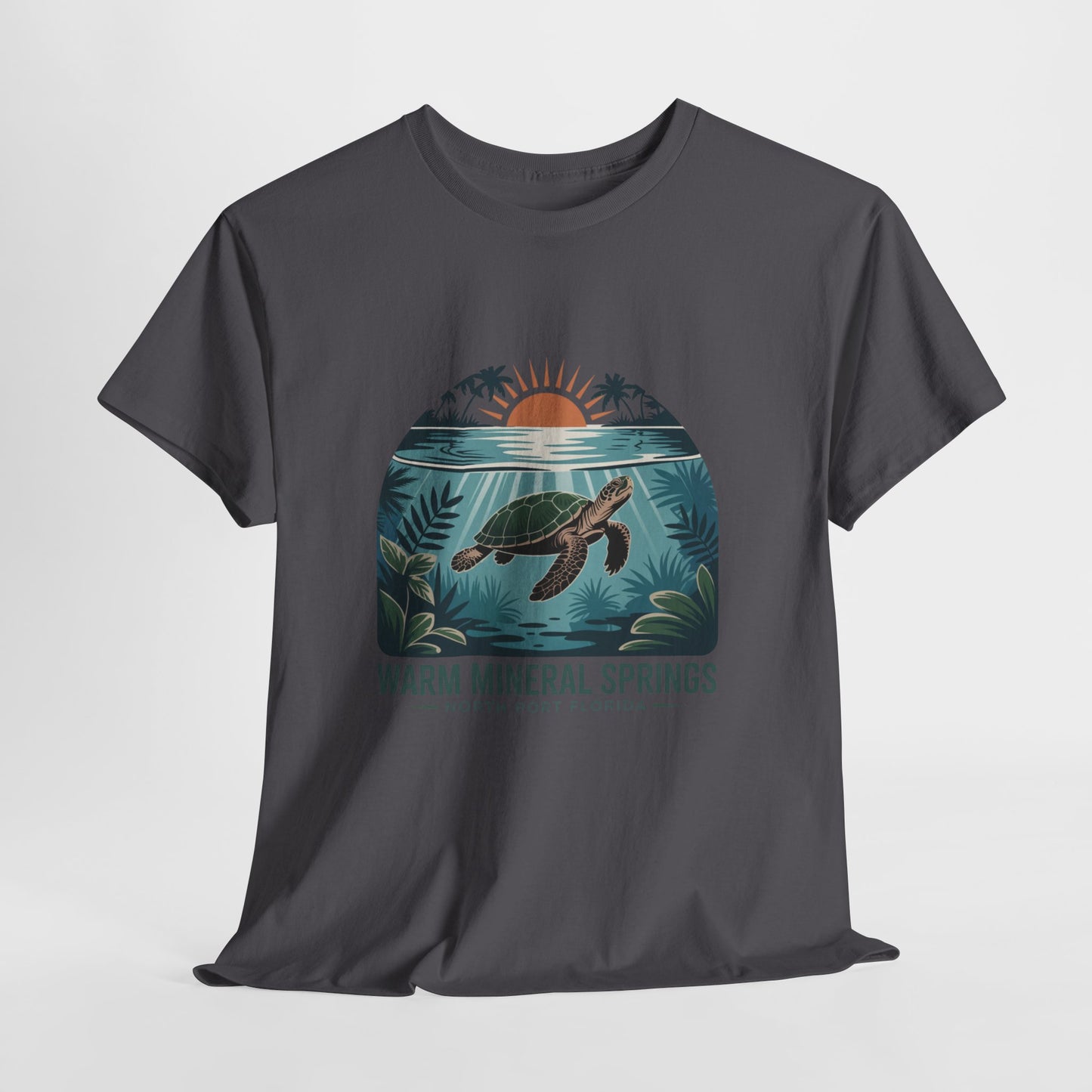 Warm Mineral Springs North Port Florida Turtle T-Shirt