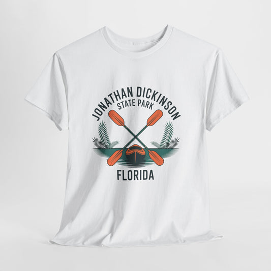 Crossed Kayak Paddle T-Shirt – Jonathan Dickinson State Park Florida Adventure Tee